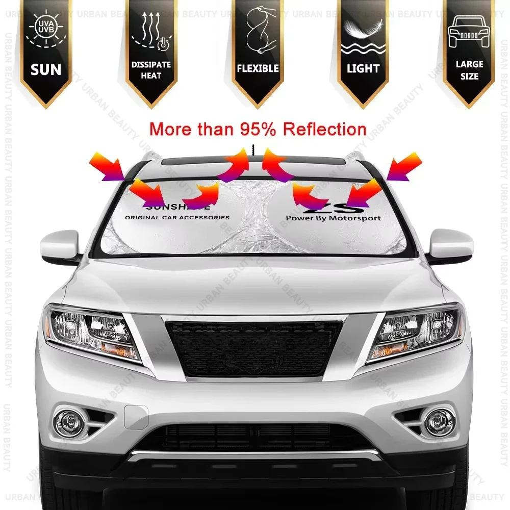Car Windshield Sunshades Anti UV Protective Cover For MG ZS EV ZR ZX ZT HS GT GS TF Hector Cyberster MG3 MG4 MG5 MG6 MG7 RX5 ES5 windshield sunshade car sunshade windshield sun shade