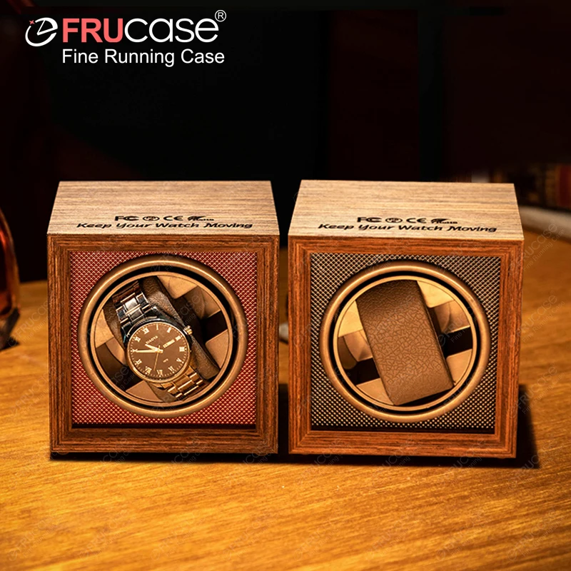 Watch winder for automatic watches Mini style watch box can be placed in safe Box or drawer