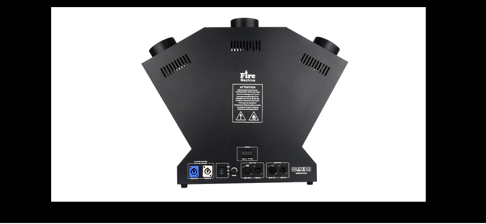 200W 3 Head Sprayer Fire Machine DMX Control DJ Stage Flamethrower 3 Heads Elect