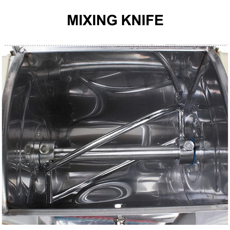 220V Electric Stand Professional Dough Mixer 2kg Household Commercial Mixer Beater Bread Multi-function Home Appliance