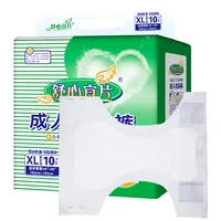 10PCS/Pack Adult Elderly Diapers Disposable Maternal Care Mats Fast Absorption Comfortable Leak-Proof Diaper Life Care Unisex XL 1