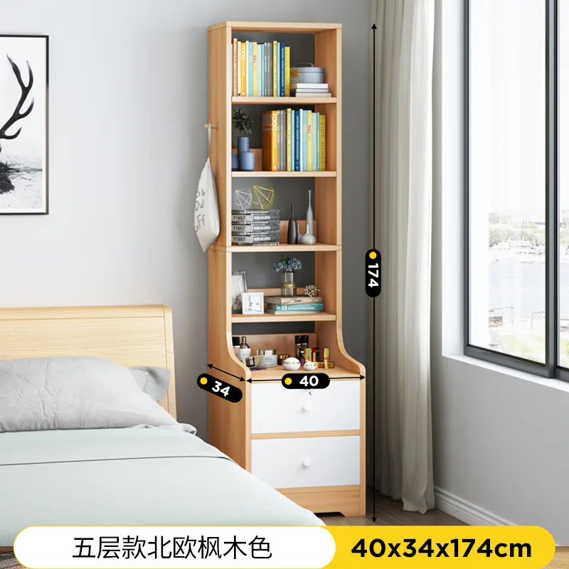 Mueble de dormitorio con cajones nórdicos, mesita de noche alta, estante  Simple y moderno, almacenamiento cómodo, mueble para el hogar - AliExpress