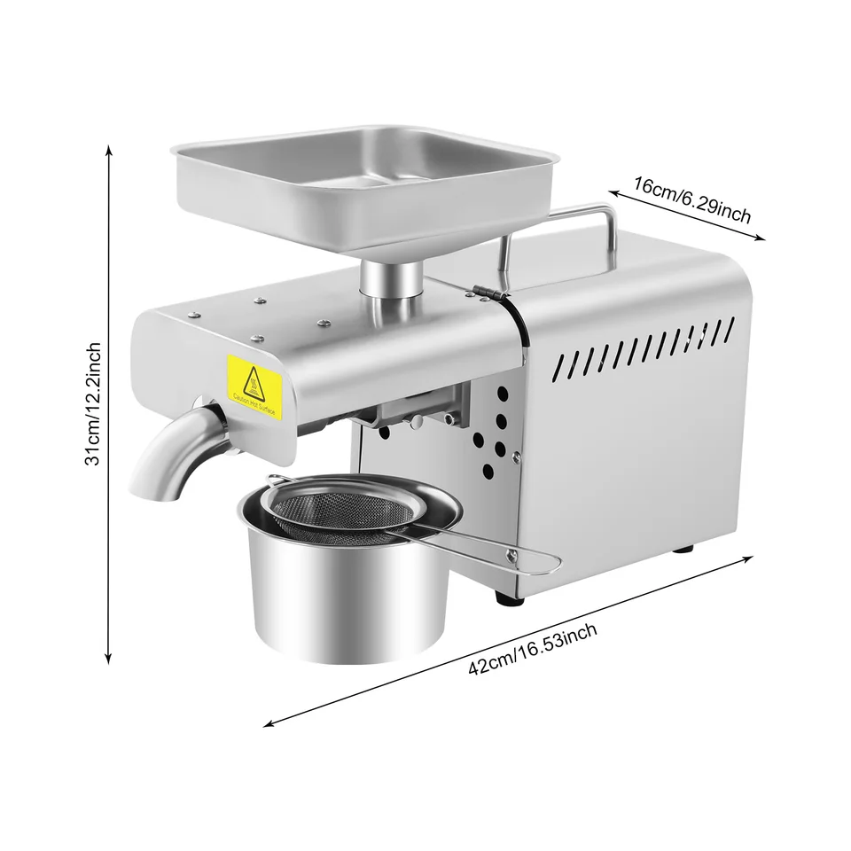 Automatic Nut and Seed Oil Press Machine