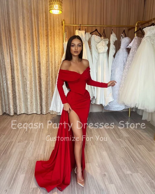 vestidos rojos de noche