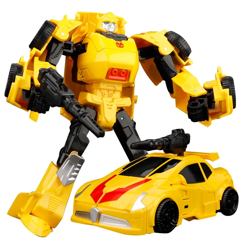 Optimus Prime Bumblebee Autobots Transformers Pvc Deformation Statue Action Figurine Anime Model Toy Figures Gift