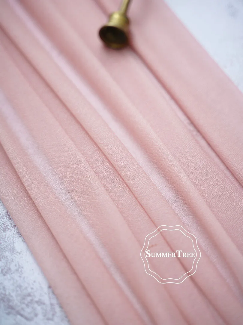 Lilac Sheer Table Runner - Elegant Rustic Wedding & Party Decor
