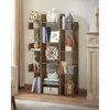 Bookshelf, Tree-Shaped Bookcase with 13 Storage Shelves, Rounded Corners 3