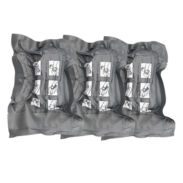 Kötéses Seb Mentési Csata Öltözködés Túléli Az Izraeli Első Hadsereg Segélyét Sürgős Gézgondozás Kialakuló Wrap Trauma Harci Orvos Kompressz