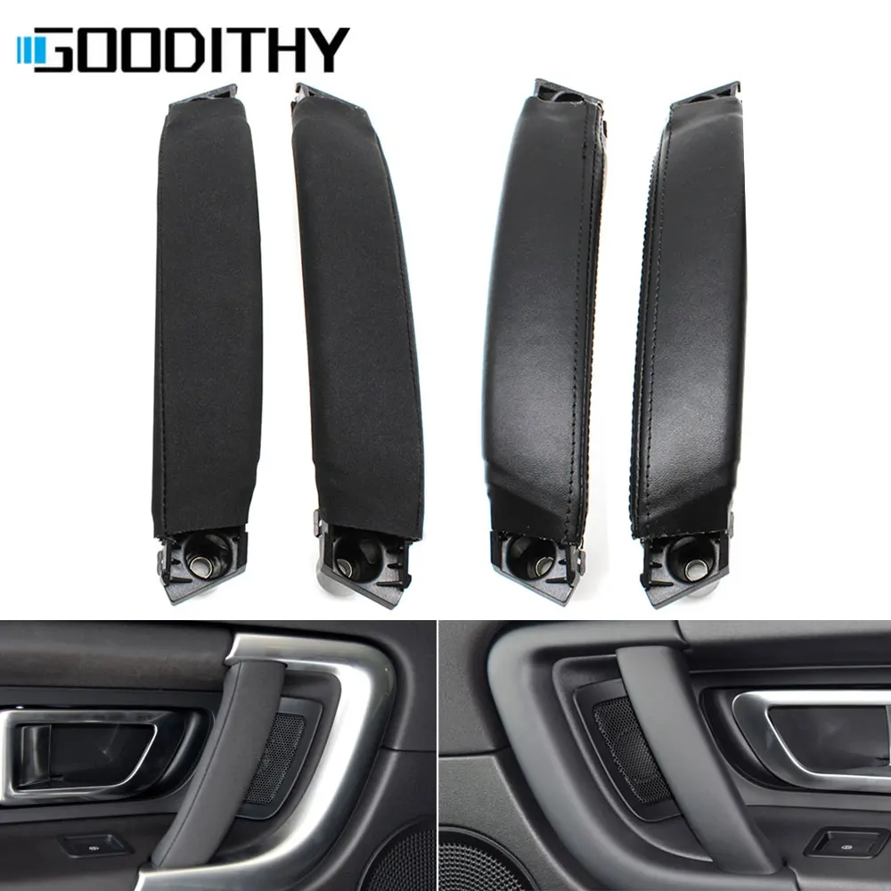 Inner Door Left Right Leather Pull Handle Assembly Replacement For Land