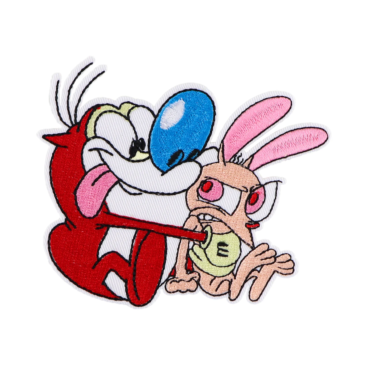 Hayvanlar yama demir On işlemeli animasyon yamaları giyim için termo yapışkanlı yamalar DIY ceketler çıkartmalar dikmek