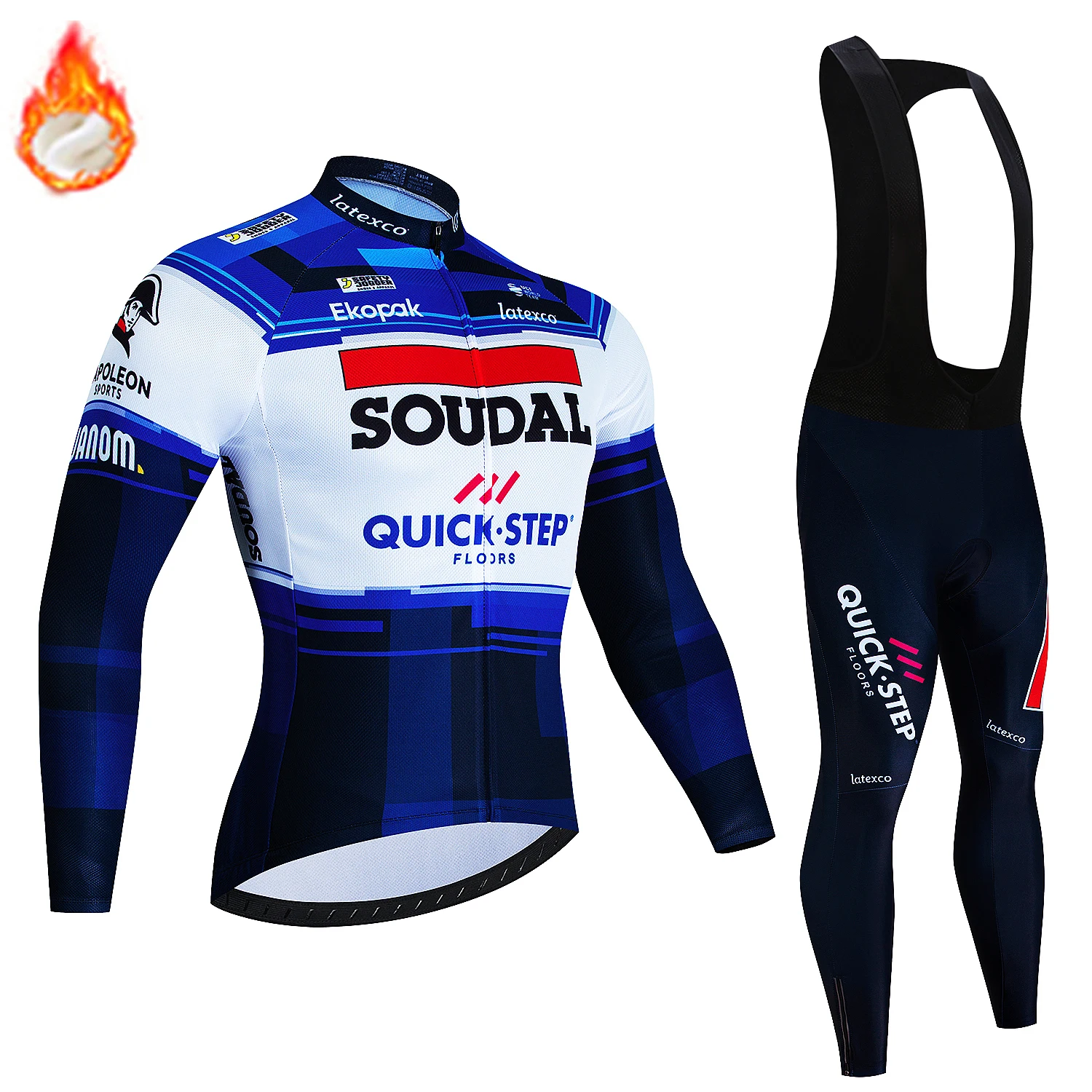 Cycling Jersey Velo Quick Step 2020 Pro Team Quick Step Cycling