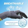 6PCS Work Gloves MicroFoam Nitrile Coated Endurance Seamless Knit Safety Work Gloves with Grip Dots for Gardening Yard Lawn Home 3