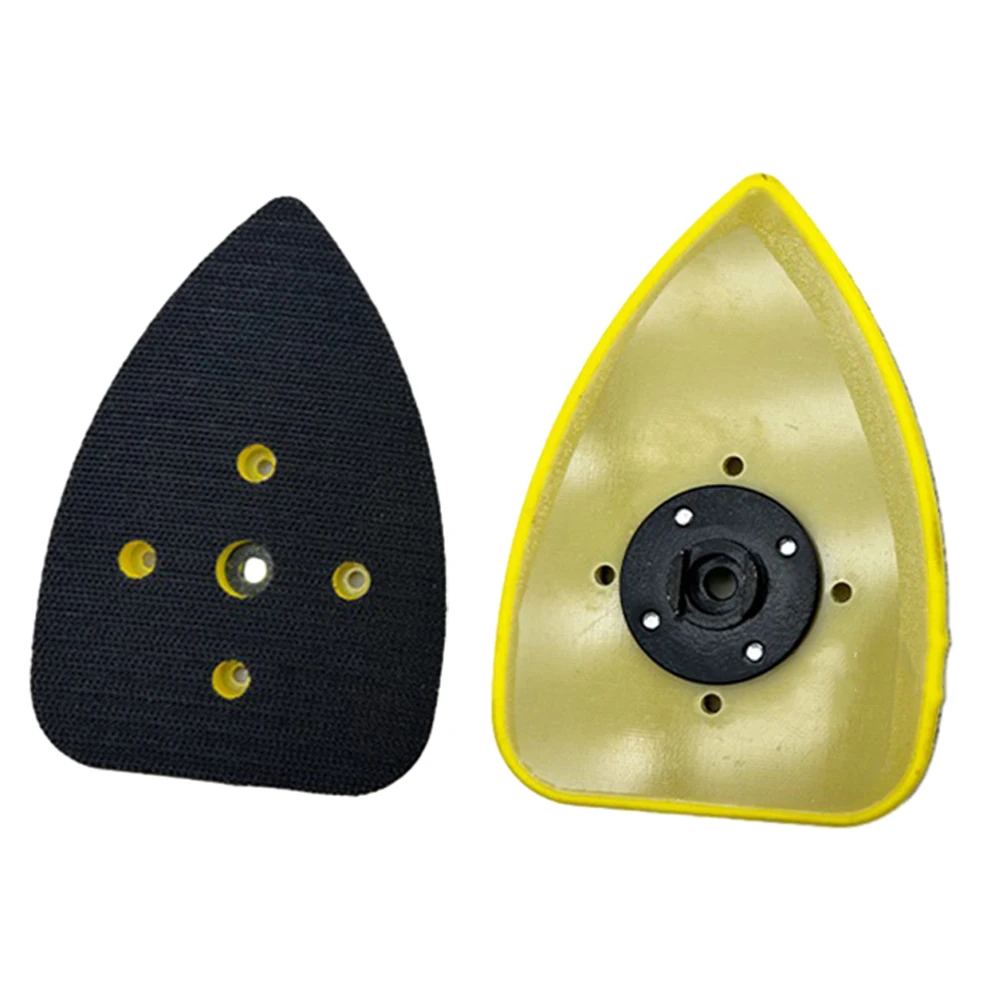 

1 Pc Triangle Backup Sanding Pad 130x90mm For Grinding And Polishing Cars Furniture Wind Turbines Hardware Products Sanding Pad