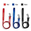 Small Pet Dogs and Cat Leashes Solid color Service Dog & Emotional Support Jacquard Leash Reflection Strong Pet Walking Training 2