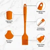 5/3/2/1pcs Silicone Kitchen Brush Basting Pastry Brush Cooking OilBrush for Sauce Butter Marinades Food Brushes BBQ Grill Baster 5