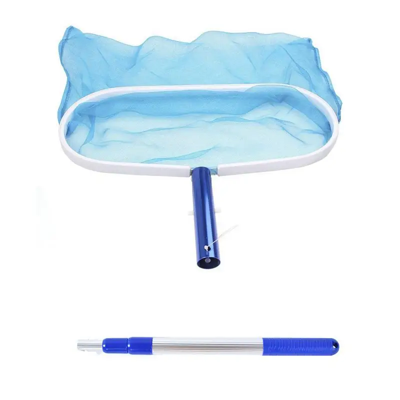 Hot Tub Skimmer Leaf Skimmer Pool Cleaning Tool With Telescopic Pole