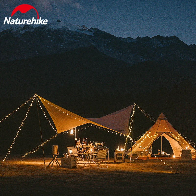 Naturehike Solar String Lights 10m IPX4 Outdoor Waterproof Crystal