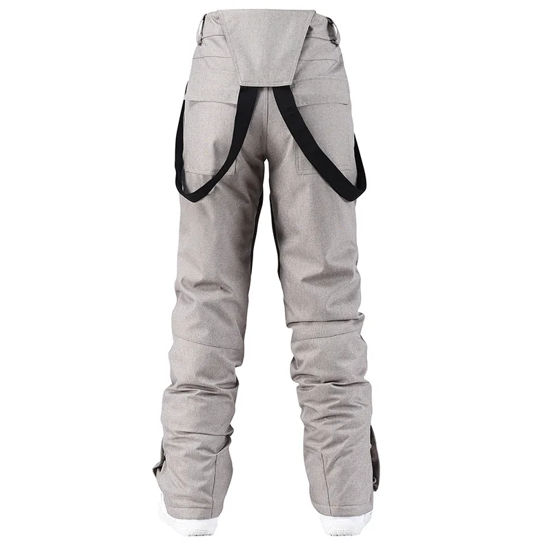 2023 High Quality Large Size Ski Pants Men -30 Temperature Windproof Waterproof Warm Snow Trousers Winter Ski Snowboarding Pants