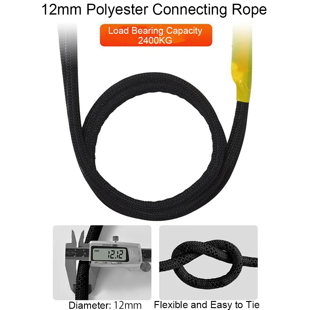 High-altitude Work Safety Belt Single Waist Work Harness Safety Rope Outdoor Climbing Training Electrician Protective Equipment images - 6