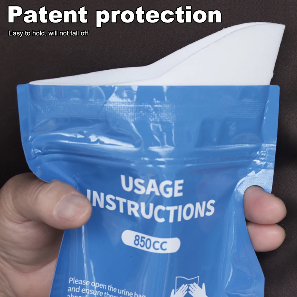 20-1PCS Outdoor Emergency Urinate Bags 850ml Disposable Urinal Bag Portable Travel Mobile Toilet for Female Baby Male Vomiting