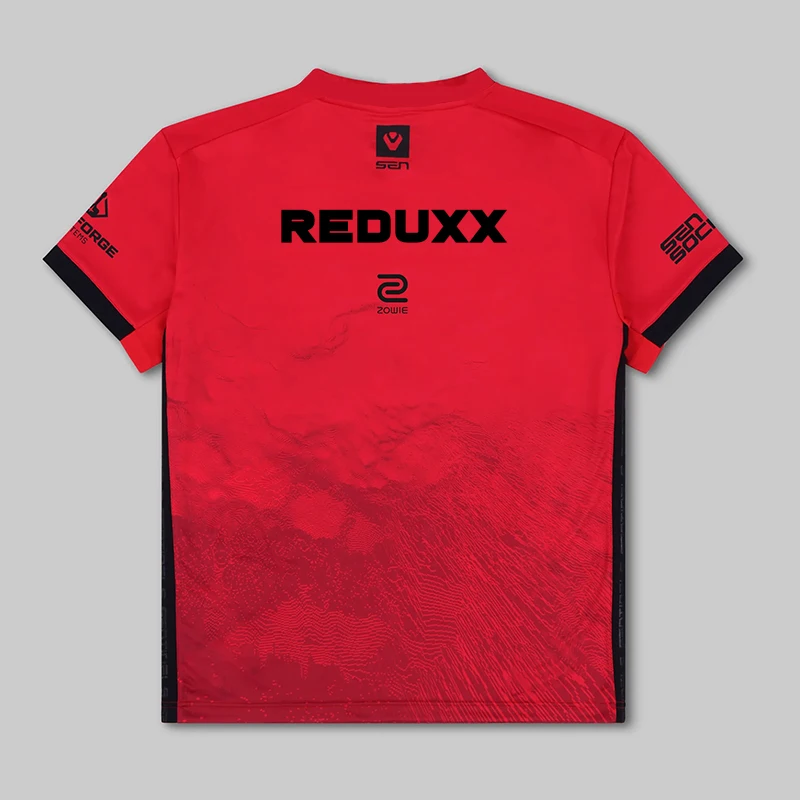 Valorant Sentinels Esports Gaming Uniform Training Short Sleeve T