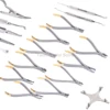 Dental Orthodontics Pliers Set 18pcs Orthodontic Forceps Distal End Cutter Plier Bracket Brace Remover Plier Dentistry Product 3