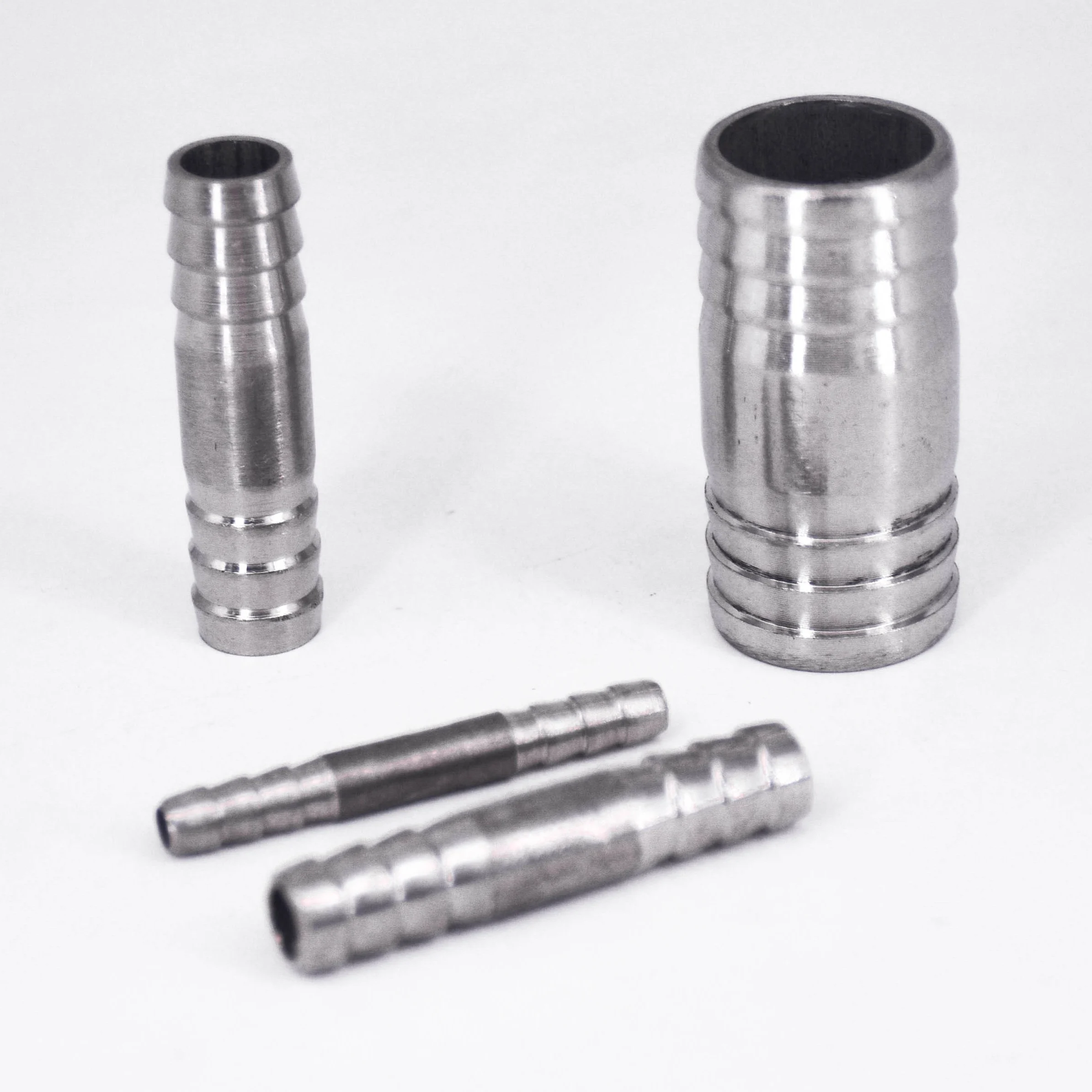 Hose Barb Equal Hosetail Connector 6 8 10 12 13 14 15 16 18 19 20-40mm 304 Stainless Steel Pipe Fitting Water Gas Home Garden hose pipe fitting pipe fitting water pipe fitting