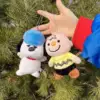 12cm MINISO Snoopys Doll Cartoon Dog Model Stuffed Toy Anime Figures Soft Cute Key Chains Pendant Girls Boy Birthday Gift 6