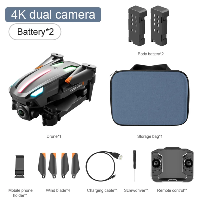 drone 4k K108 Mini Drone 4k HD with Camera Aerial Photography Aircraft Fixed Height Remote Control UAV Quadcopter Men's Fpv Rc Toys small drone with camera Camera Drones