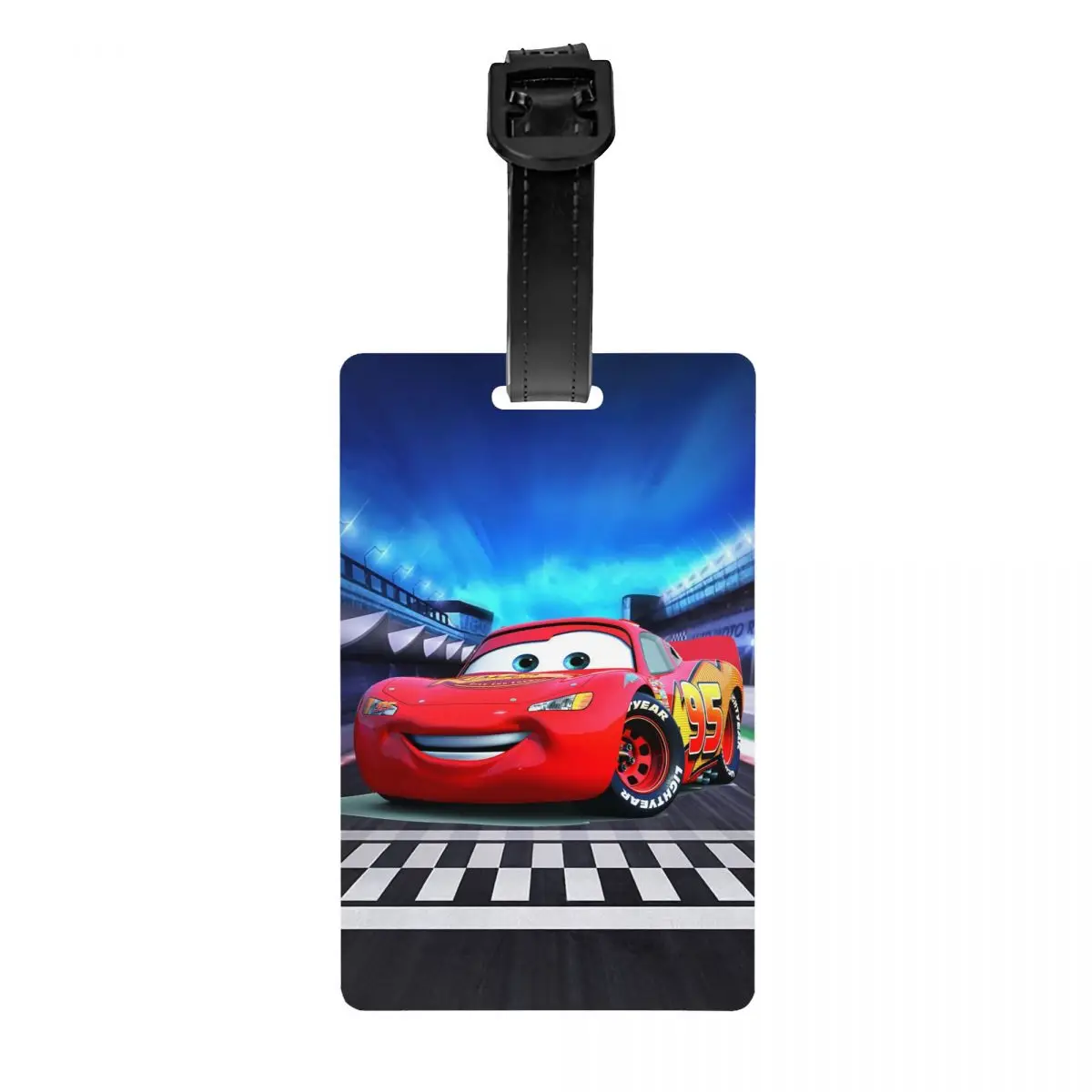 

Custom Cartoon Pixar Cars Luggage Tag Privacy Protection Baggage Tags Travel Bag Labels Suitcase