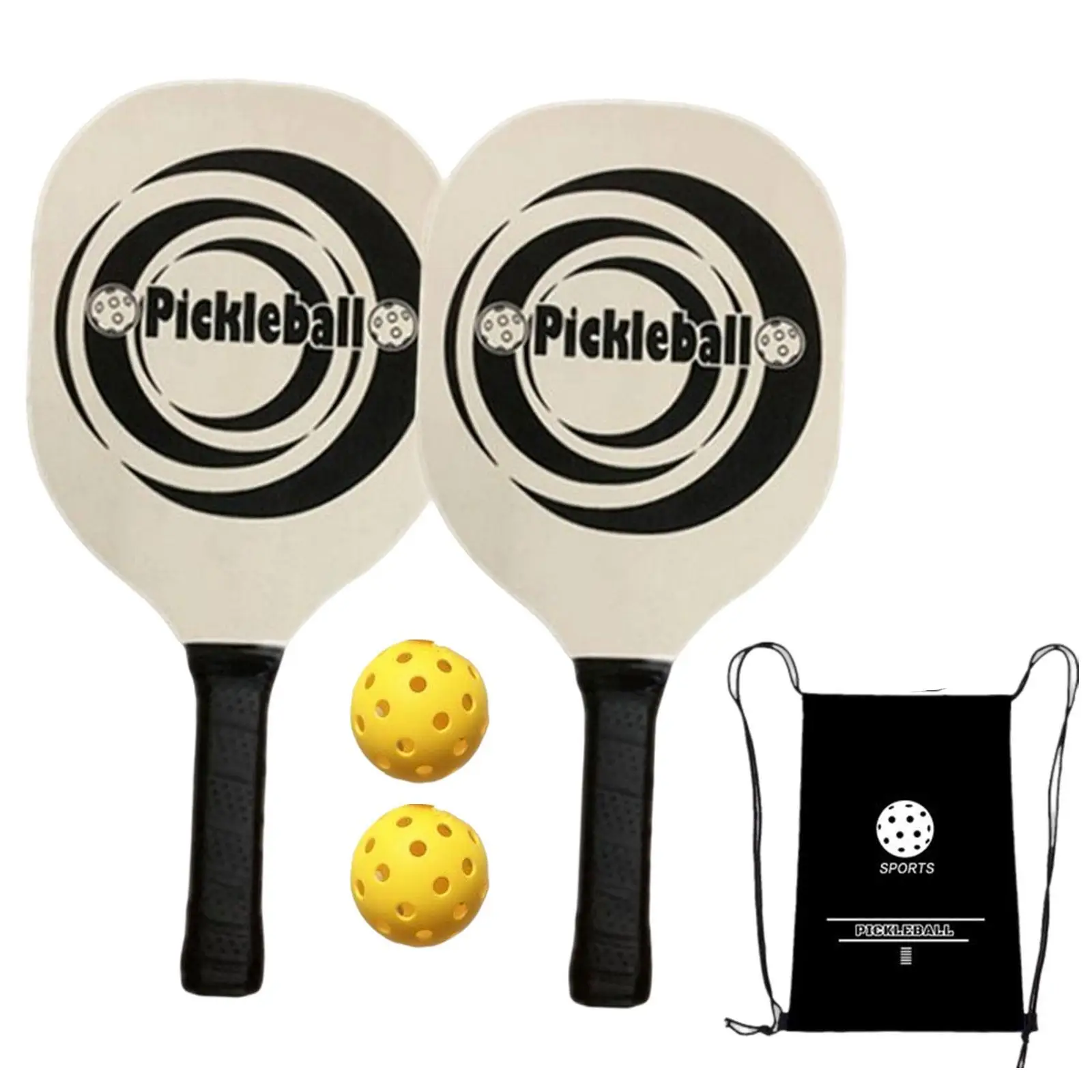 

Pickleball Rackets Durable Pickleball Paddles for Player Training Play With 4 Balls