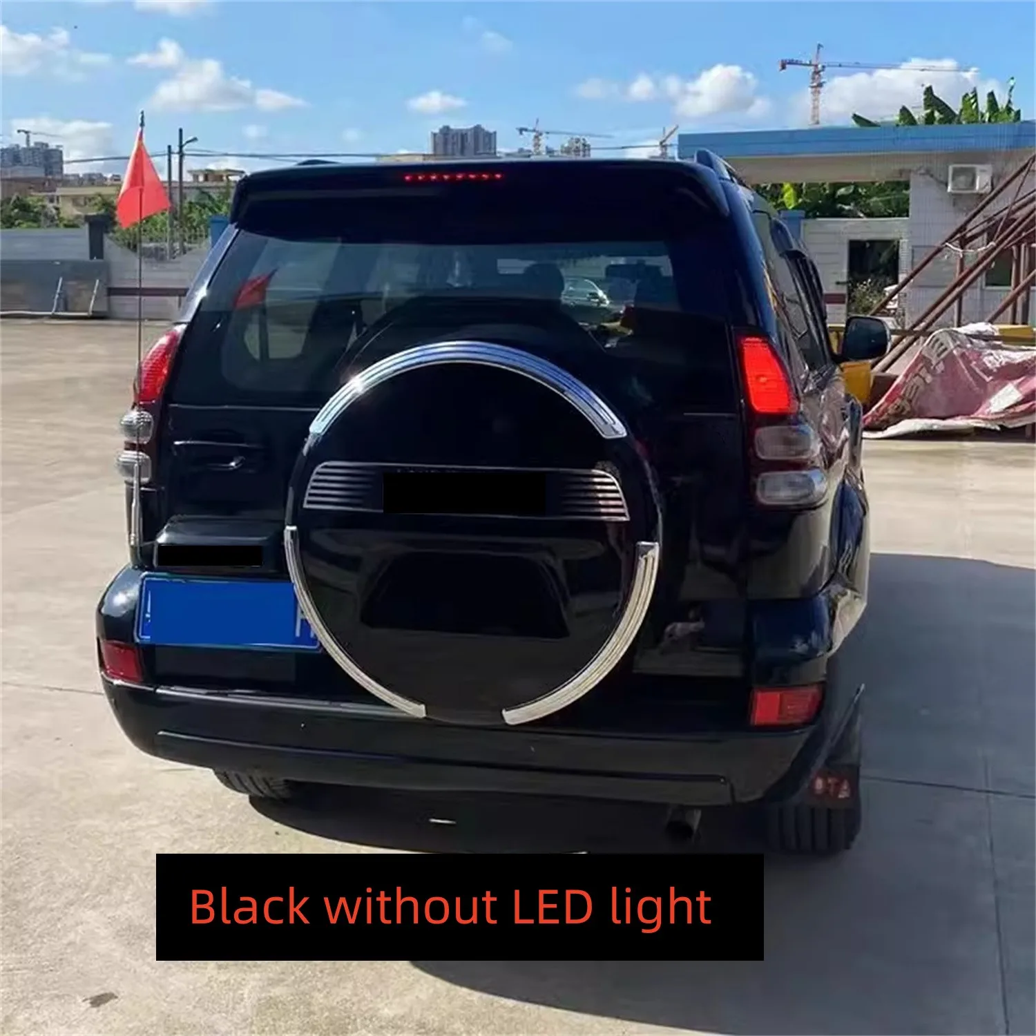 トヨタランドクルーザー用スペアタイヤカバー,車のスペアパーツ03-09