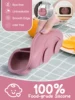 3PCS Silicone Baby Feeding Set BPA Free Suction Bowl Divided Plate Spoon Fork Silicone Bibs Children Tablewar 3