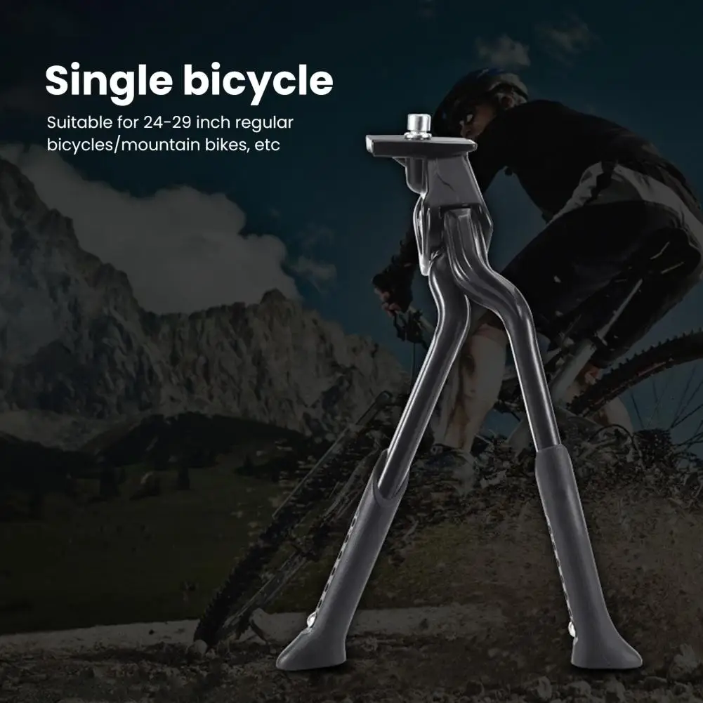 

Bike Accessories Adjustable Non-slip Bicycle Stand Universal Footrest for Mountain Road Bikes Easy Installation Two-legged