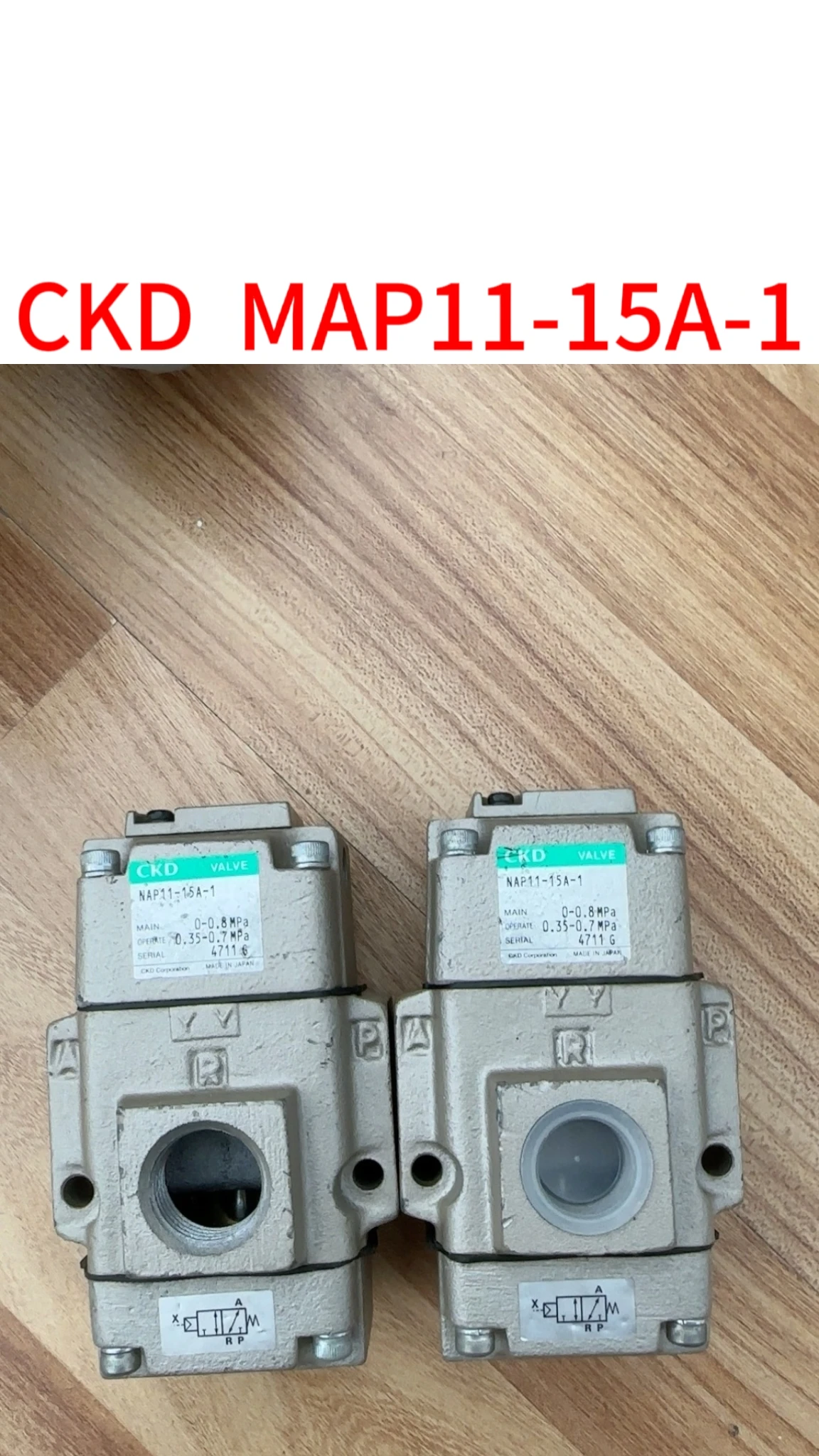 

Second-hand CKD MAP11-15A-1 test ok