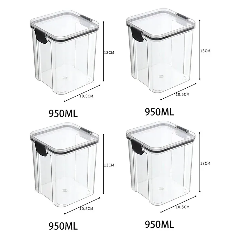 4pcs 950ML