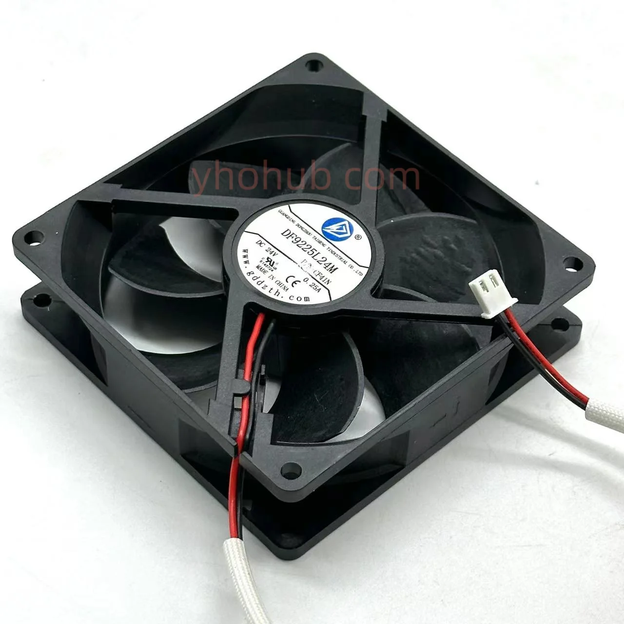 

Вентилятор охлаждения сервера CJY DF9225L24M DC 24 в 0,25 а 92x92x25 мм, 2 провода