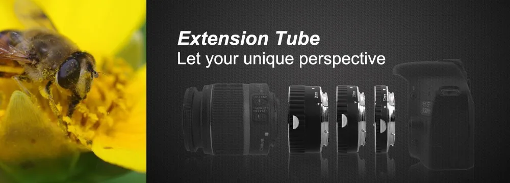 Meike MK-N-AF1-Al Adapter Auto Focus Extension tube Ring AF for NikonD3000 D3100