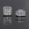 6mm Magnetic Zircon Geometric Luxury Hippop Rock Earring For Man Woman No-piercing Ear Stud Jewelry Gift Accessories Wholesale 1