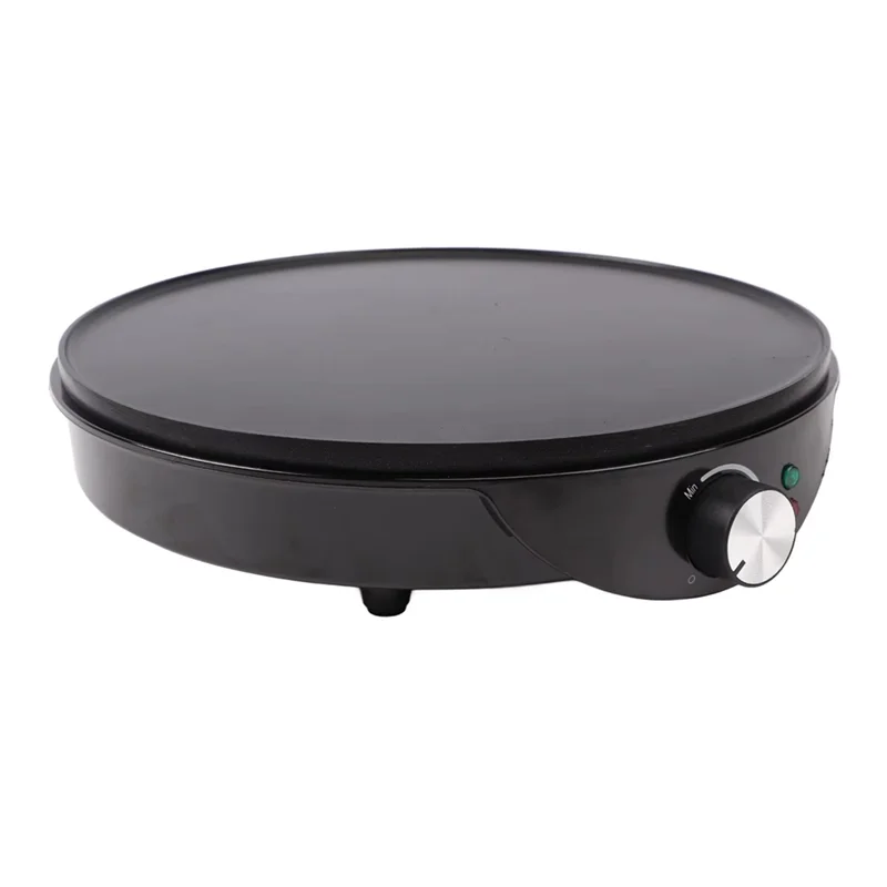 Electric Griddle Crepe Maker 12In Non-Stick Withbatter Spreader Perfect Forpancakes EU Plug