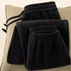 Double-Sided Fce Men's Outdoor Wearable Thiened Fce Lined Sports Pants Youth ular Long Pants Winter Warm Trousers
