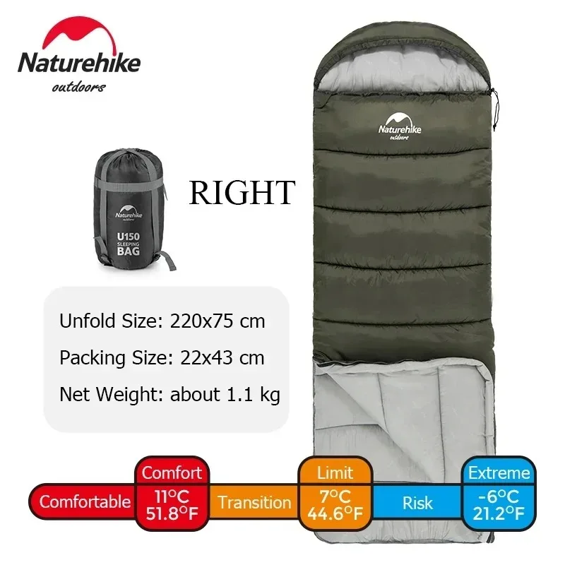 naturehike U250S  ネイチャーハイク　冬　シュラフ　寝袋　氷点下 Amazon.co.jp: Naturehike キャンプ 寝袋 保温 フード付き
