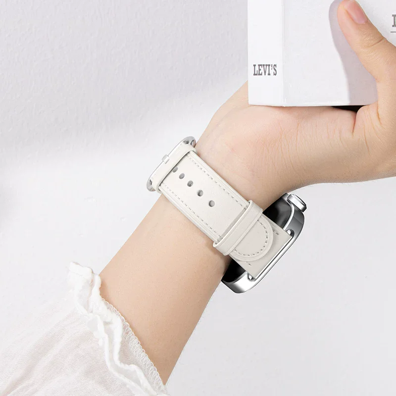 Breathable Leather Watch Strap - Premium Band Accessory