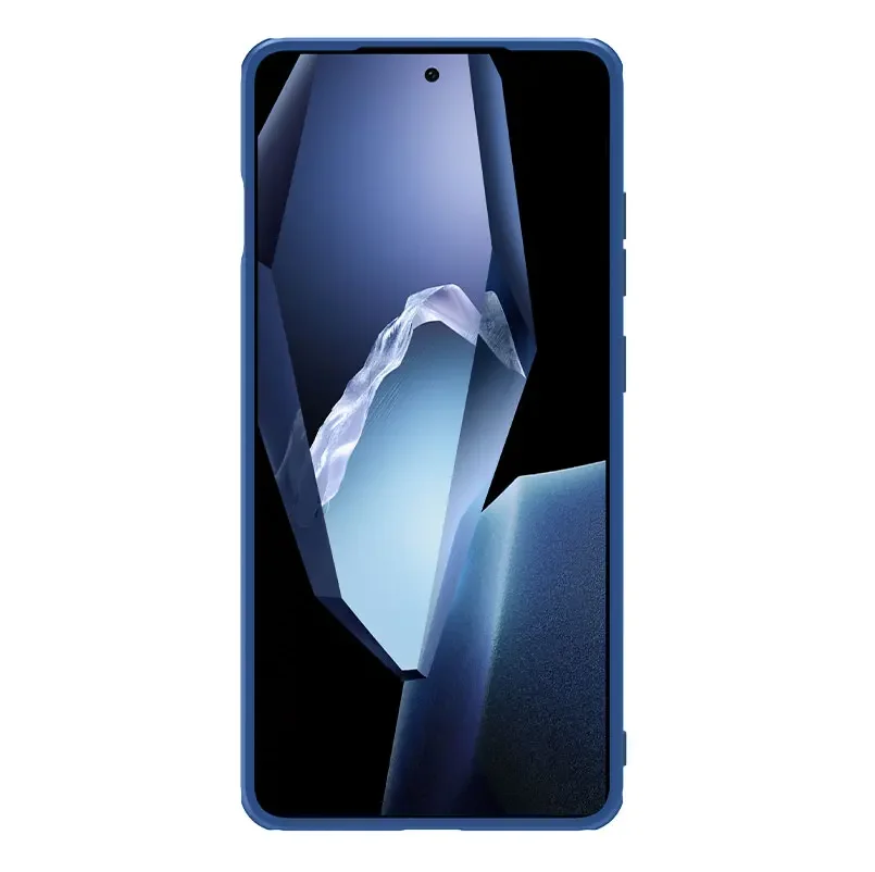 NILLKIN Magnetic Case with Privacy Slider and Anti-Drop Protection, Oil-Resistant Slim Fit Design