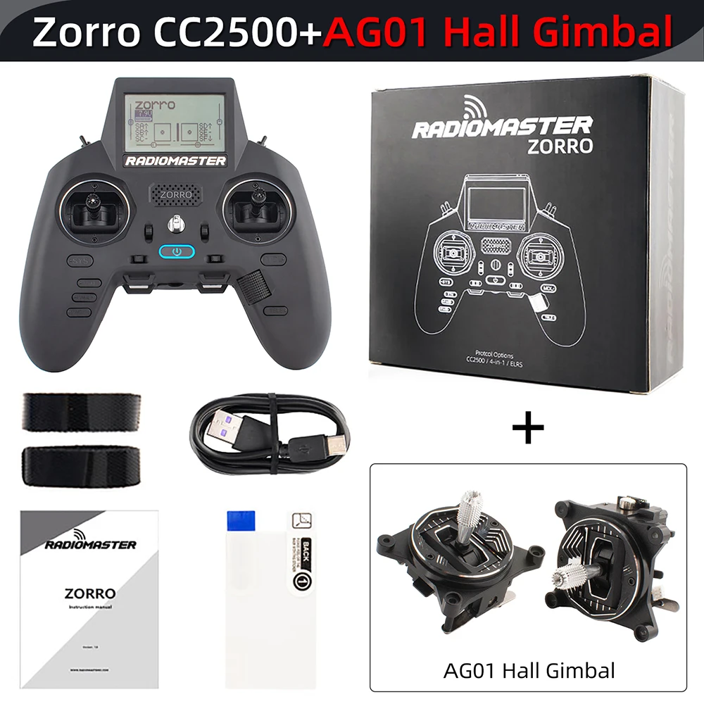 RadioMaster Zorro 2.4 GHZ RC Controller ELRS CC2500 JP4IN1