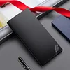 Practical gift Men's long wallet Leather horizontal top layer cowhide leather wallet card bag 3