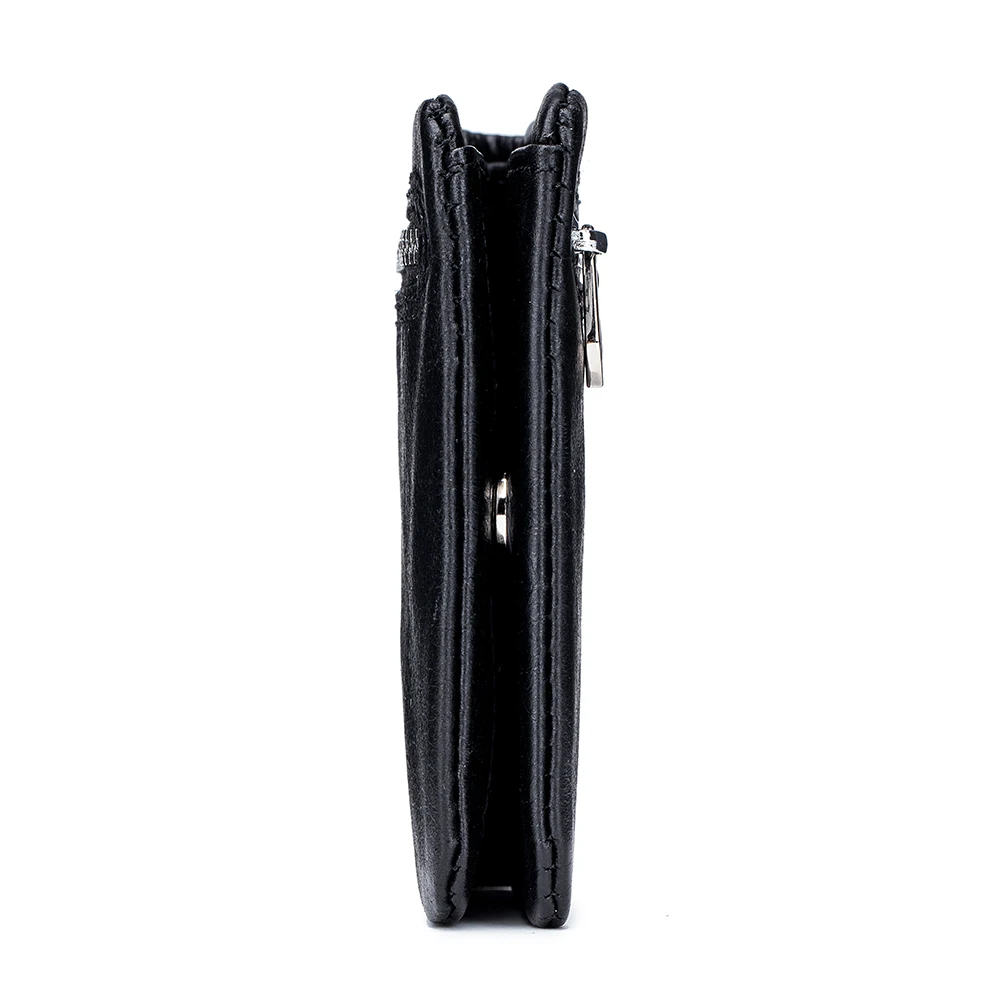Men's brief paragraph small purse thin vertical small pocket wallet restoring ancient ways of Europe and America