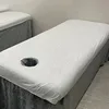 10pcs Disposable Bed Cover For Beauty Salon Open Hole Spa Massage Soft Bed Sheets Non-woven Fabric Breathable Elastic Bedspread 2