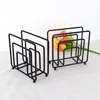 Napkin Holder For Table Modern Metal Black Napkin Holders For Kitchen Dining Tables Countertops Paper Cocktail Napkins Holder 4