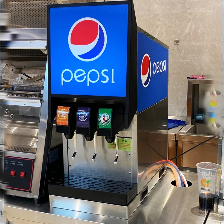 Dispensador De Refrescos Comercial/ Cold Beverage Juice Cola Vending Machine 6